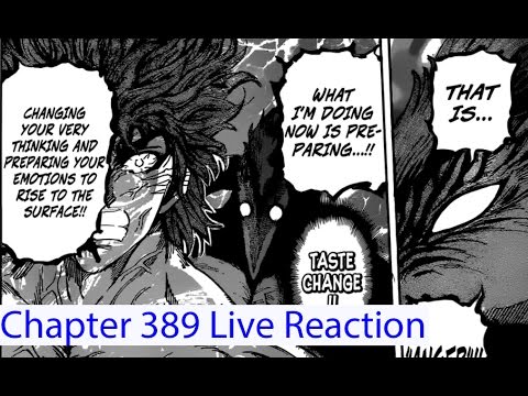 Someone Is Angery Very Angry - Toriko Manga Chapter 389 Live Reaction