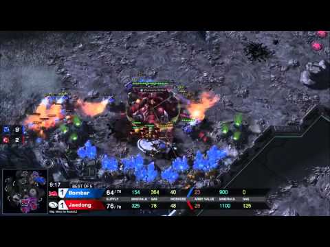 2014 WCS Final RO16 Bomber vs Jaedong