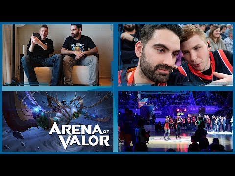 ¡¡BTA JUGANDO ARENA OF VALOR + SHOW DE FREESTYLE!! VLOG BASKONIA | Navalha - Arena of Valor