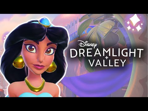 The Enchanted Flower Jasmine Friendship Quest Disney Dreamlight Valley Walkthrough
