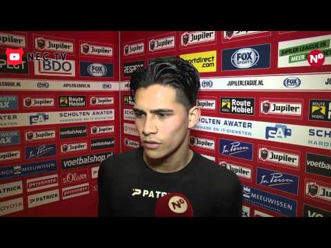 Reactie Navarone Foor na afloop van N.E.C. - Achilles '29