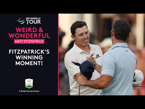 Matt Fitzpatrick Wins in a Play-Off Against Rory McIlroy | 2025 DP World Tour Championship