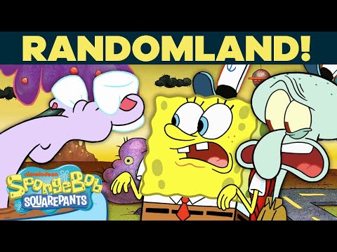 スポンジボブ＆Squidwardはランダムランドを探検！？?物事は奇妙な取得...| スポンジボブ (SpongeBob & Squidward Explore Randomland! ? Things Get Weird... | SpongeBob)