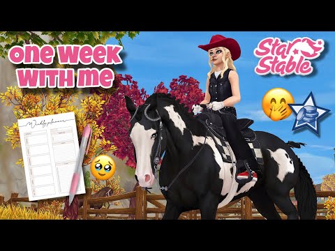 Eine Woche mit mir in SSO🤭🩷 // Star Stable Online
