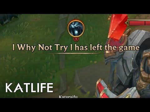 I killed this Karthus so many times with Katarina, he rage quit... | Katlife