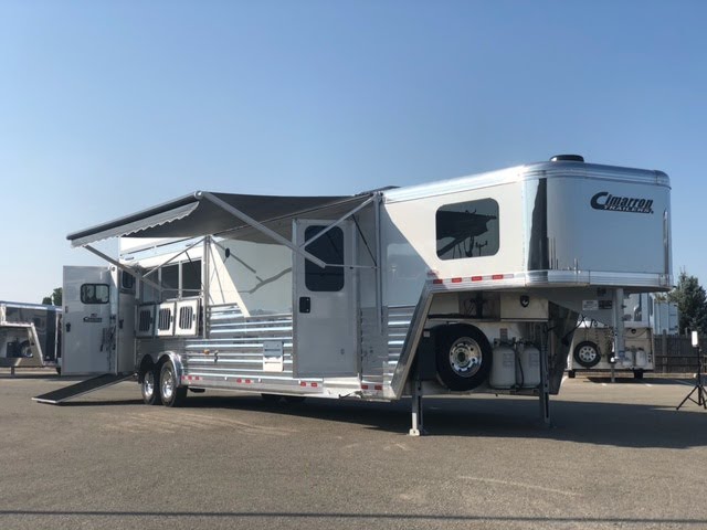 Preview image of 2021 Cimarron Norstar 4 horse Living Quarters youtube video