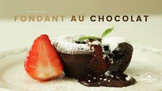 딸기 퐁당 오 쇼콜라 만들기 : Strawberry fondant au chocolat Recipe : イチゴフォンダンショコラ -Cookingtree쿠킹트리