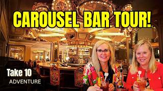 Hotel Monteleone New Orleans: Carousel Bar Tour & French Quarter Magic!