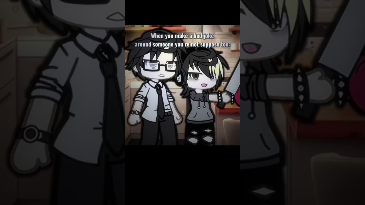 pov : you joked wrong humor around someone else. || #darkhumor #youtubeshorts #gachalife #foryou #xd
