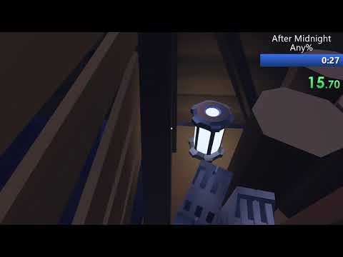 After Midnight Speedrun in 0:25 (World record)