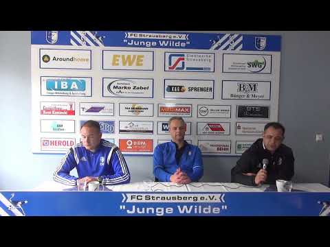 14.04.2019 Pressekonferenz FC Strausberg vs. Torgelower FC Greif