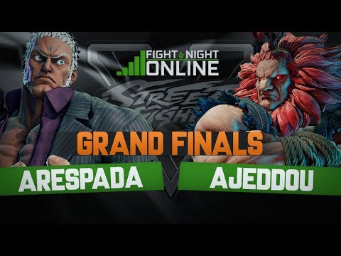 【Grand Finals】VFM Arespada ( Urien ) vs Ajeddou ( Akuma ) - Fight Night Online #07