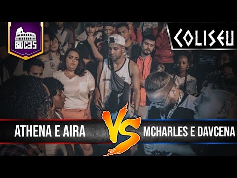 (GASTAÇÃO) MCHARLES (CE) E DAVCENA (CE) X AIRA E ATHENA - 2° FASE - BATALHA DO COLISEU EDIÇÃO #35