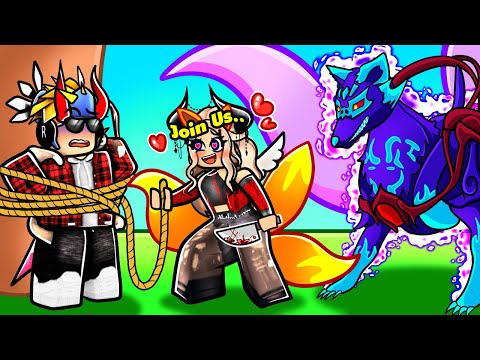 My Ex-Girlfriend FORCED Me To Join A KITSUNE Clan.. (ROBLOX BLOX FRUIT)
