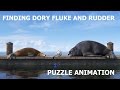 Funny Fluke And Rudder Finding Dory Movie Sea Lions Animation Puzzle