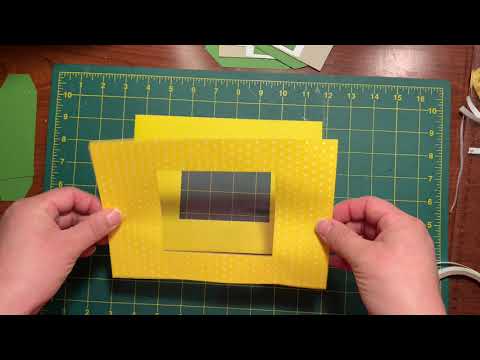 Pop Up Card with Revealed Window Assembly Tutorial