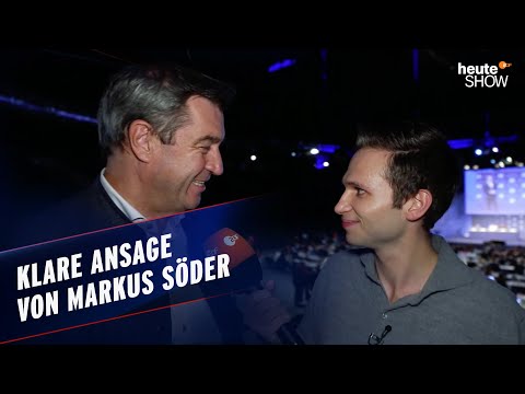 Friedrich Merz als Kanzlerkandidat? Fabian Köster bei der Jungen Union | heute-show vom 27.10.2023