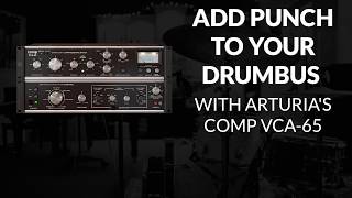 Video thumbnail for Adding Punch To Your DrumBus (VCA-65) By Arturia by Machine City Audio
