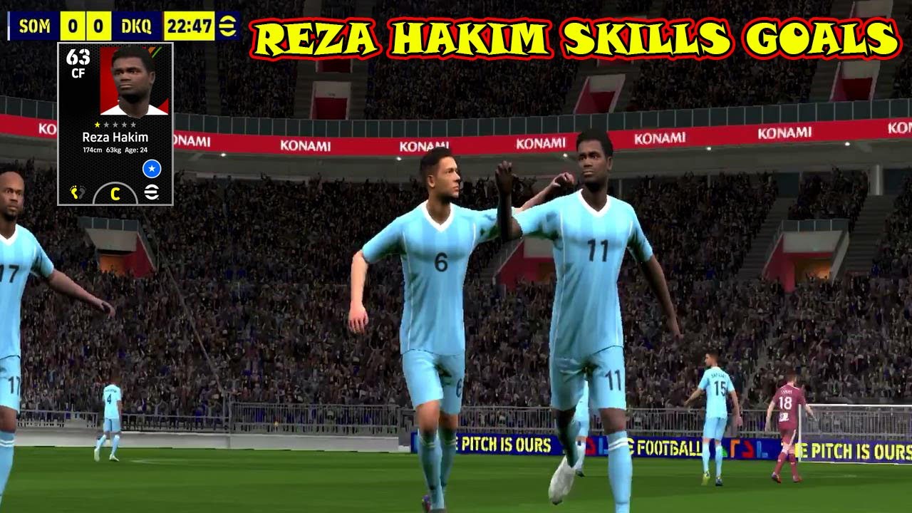 Reza Hakim Skills Goals in eFootball 2025 Mobile