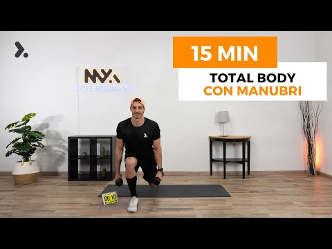 15-Minute Total-Body HIIT Workout with Dumbbells | Emanuele Mauti
