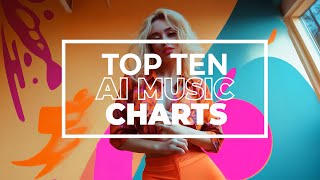 Top Ten AI Music Hits June 2025