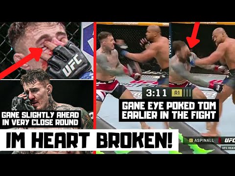 Tom Aspinall vs Ciryl Gane ENDS BY EYE POKE? Jones Fans Rejoice? My Full Fight Reaction For UFC 321!
