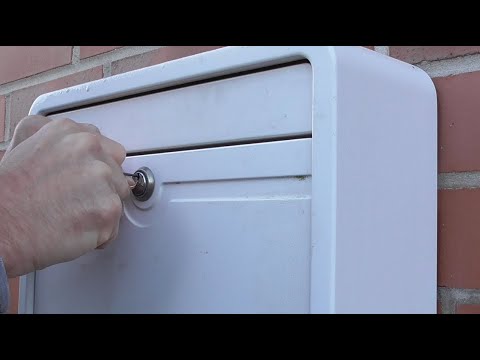 Briefkasten ohne Schlüssel öffnen / / Briefkastenschloss mit Büroklammer knacken – Video Anleitung