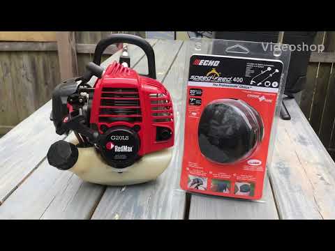 Echo Speed Feed 400 Installation onto Redmax G20LS #ECHOSPEEDFEED #REDMAX