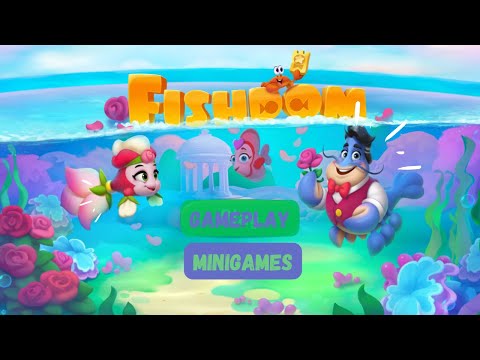 Fishdom Gameplay MiniGames| Levels 43|New Android Games