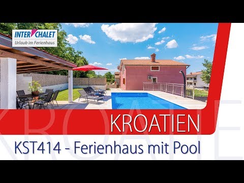 HR2418.605.1 (KST414) *** - Ferienhaus mit Pool, Prhati, Istrien, Kroatien