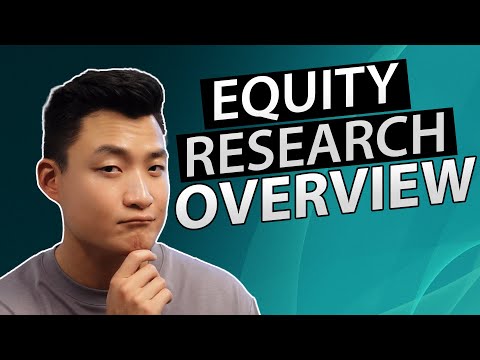 Equity Research Primer (Salary, Pros and Cons, Recruiting)
