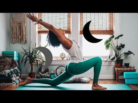 40min. MOON SALUTATIONS || A YOGA FLOW TO HONOR YOUR FEELINGS ||