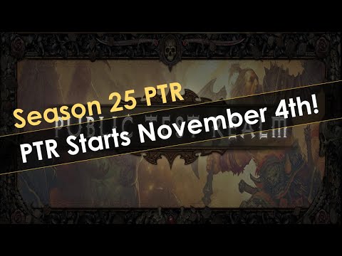 Diablo 3 Season 25 Patch Note Analysis Season Theme, Barb DH & WD Buffs