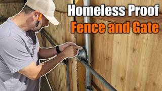 Homeless Proof Gate Lock And Latch