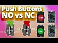 Push Buttons Explained: NO vs NC Types, Symbols, and Wiring Diagrams