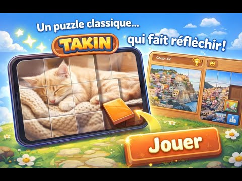 TAKIN – Daily Sliding Puzzle