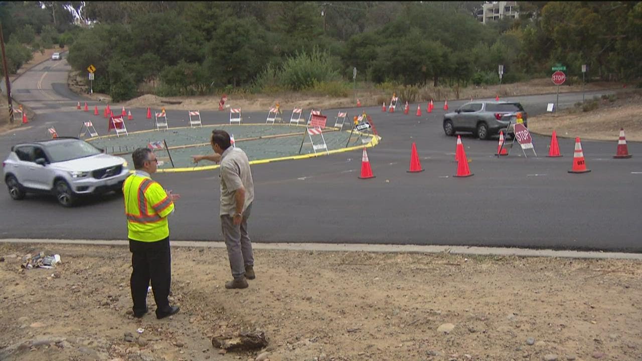 New roundabout in Hillcrest area helping traffic safety