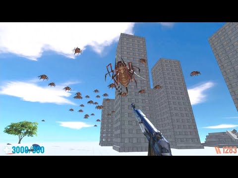 [New Update] Survive in the Bug Swarm Nightmare. FPS Perspective! Animal Revolt Battle Simulator