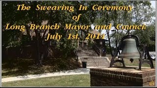 preview picture of video 'City of Long Branch Swearing in Ceremony.'