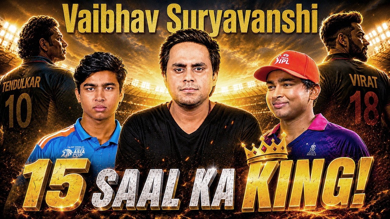 Orange Cap At 15! The Incredible Story of Vaibhav Suryavanshi | @RJRaunac