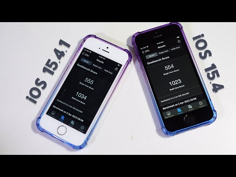 iOS 15.4.1 Seem to be better - iPhone SE iOS 15.4.1 vs iOS 15.4