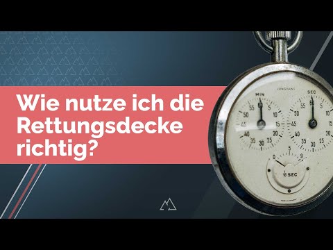 Shorts: Wie nutzt man die Rettungsdecke richtig?