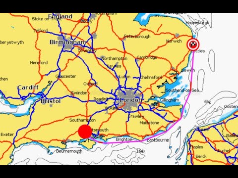 Fairline Targa 37 epic 12hrs from Lowestoft to Southampton