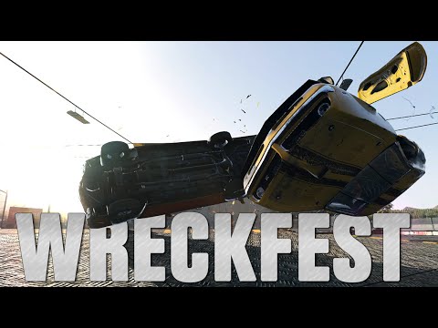 Next Car Game: WRECKFEST - Demolition Derby Multiplayer Collab Highlights [Wreckfest Gameplay]