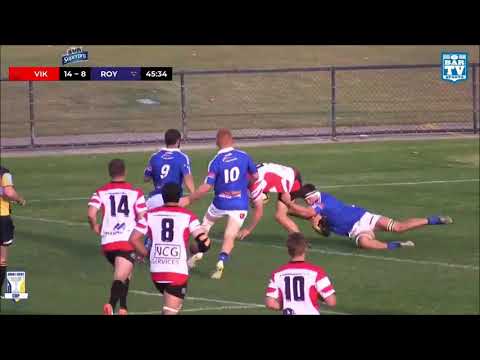 2018 John I Dent Round 1 - 1st Grade Highlights - Tuggeranong Vikings V Canberra Royals
