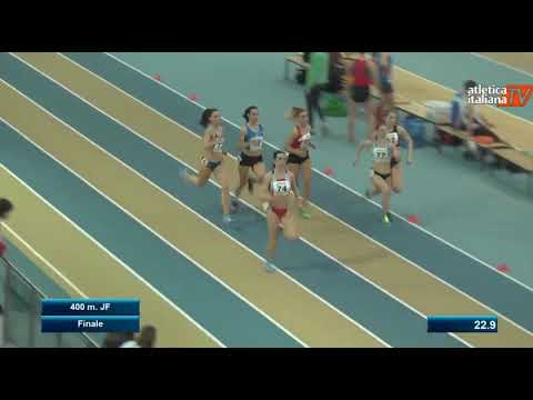 Finale 400 metri Juniores Donne - Campionati Italiani Juniores e Promesse 2019