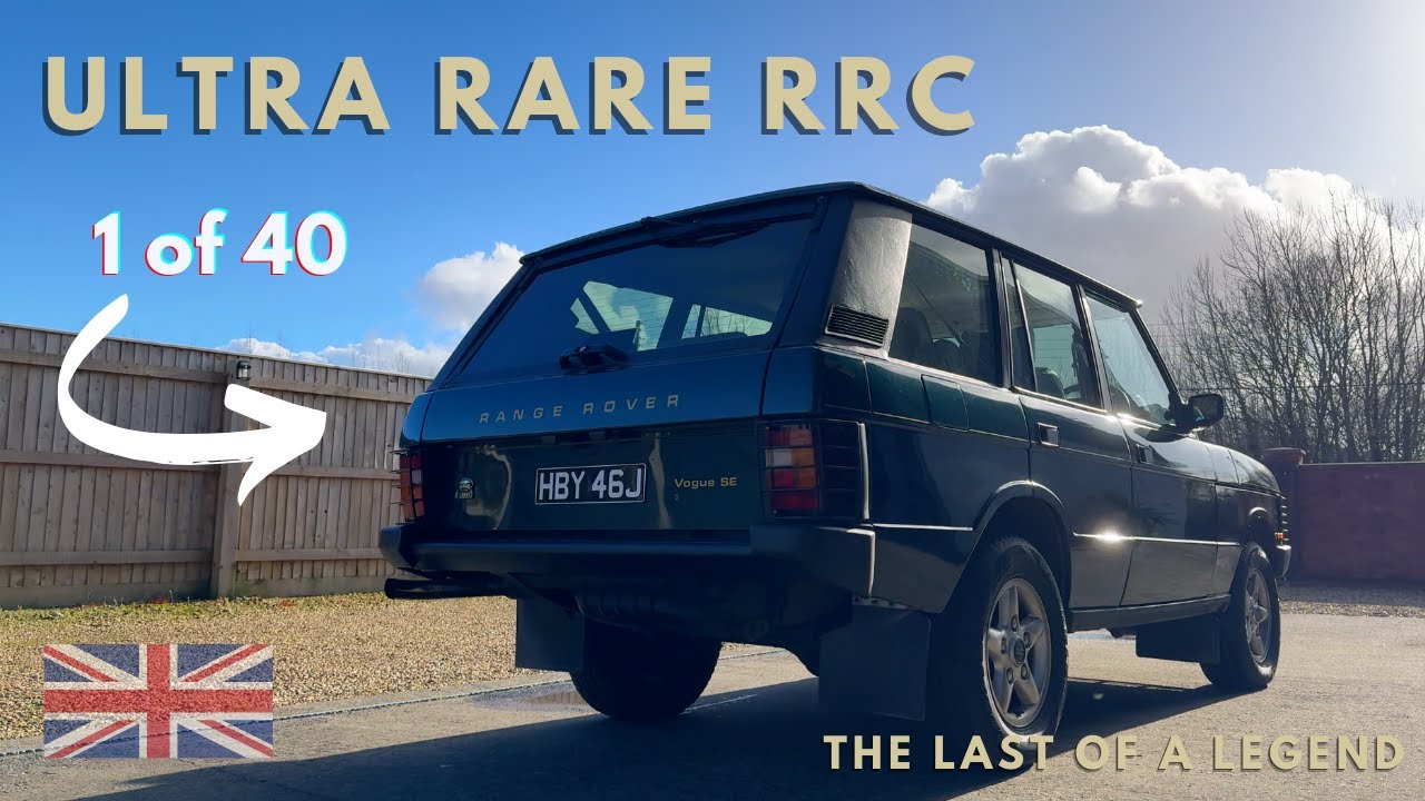 Rare 1 of 40 Range Rover Classic V8 in British Racing Green ...