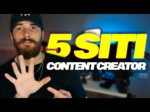5 SITI PER CONTENT CREATOR CHE DEVI CONOSCERE NEL 2023!
