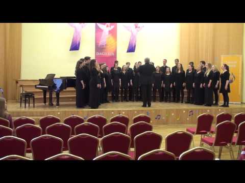 Samford A Capella choir. Arr. Norman Luboff: "Deep river"