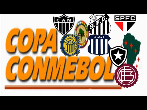 TODOS OS CAMPEÕES DA COPA CONMEBOL 1992-1999 - TODOS LOS CAMPEONES DE COPA CONMEBOL 1992-1999